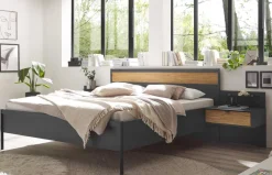 Clearance Acapulco Bett grau Klassisches Bettgestell
