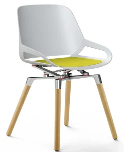 New Numo ergonomischer Konferenzstuhl weiß oder schwarz Bürostühle Ergonomisch