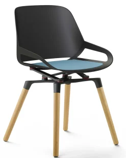 New Numo ergonomischer Konferenzstuhl weiß oder schwarz Bürostühle Ergonomisch