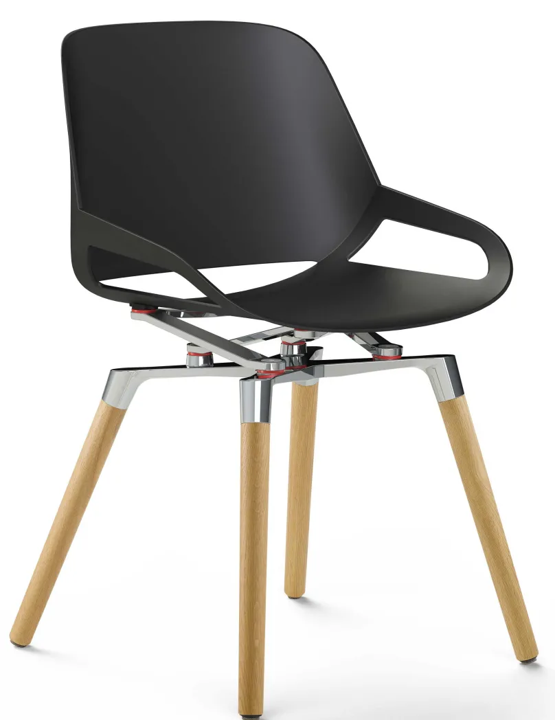 New Numo ergonomischer Konferenzstuhl weiß oder schwarz Bürostühle Ergonomisch
