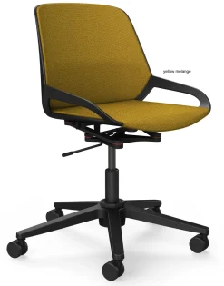 Outlet Numo Task höhenverstellbarer Drehstuhl mit Rollen Bürostühle Ergonomisch