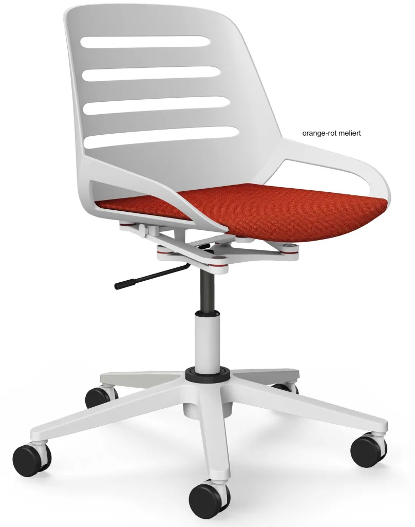 Outlet Numo Task höhenverstellbarer Drehstuhl mit Rollen Bürostühle Ergonomisch