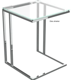Best Alicia Beistelltisch mit Glasplatte Beistelltische