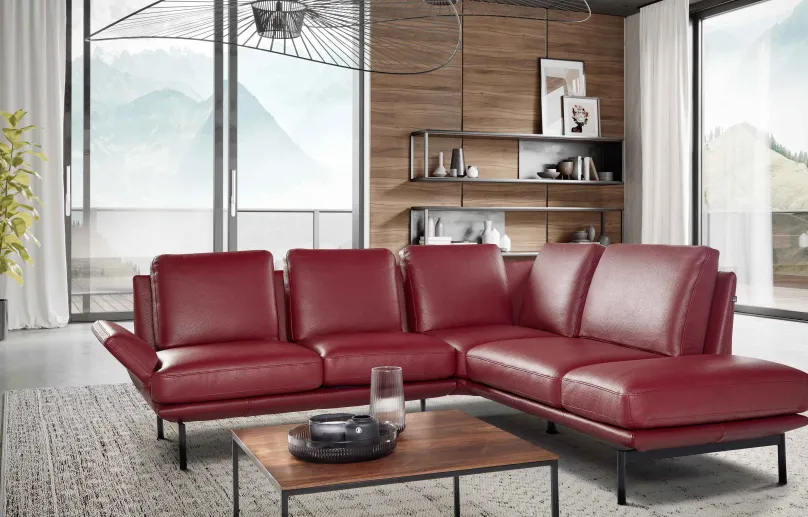 Sale Aline Ecksofa Leder modern Ecksofas