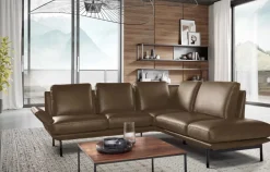 Clearance Aline Wohnlandschaft Leder Ecksofas