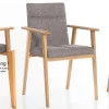 Clearance Arona Stuhl mit Armlehne Holz Stühle|Armlehnenstuhl