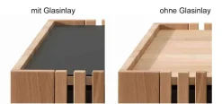 Best Ascona Highboard Holz modern Highboards|Anrichten