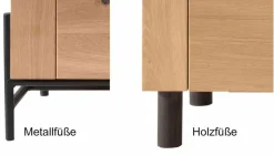 Best Ascona Sideboard Holz modern Sideboards|Anrichten