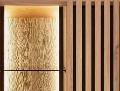 Sale Ascona Vitrinenschrank Holz modern Vitrinen|Vitrinenschränke