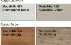 Discount Asti Bett mit LED Klassisches Bettgestell