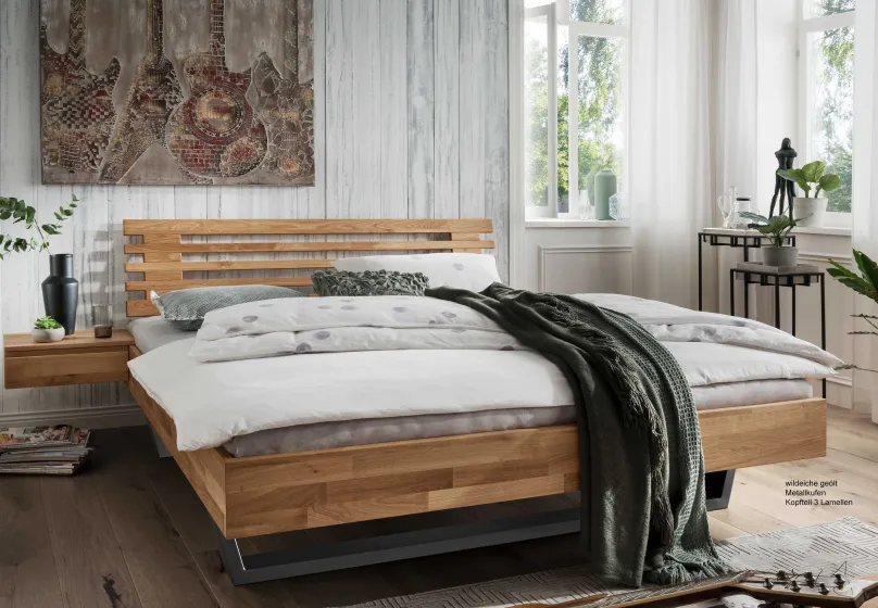 New Astoria Massivholzbett 140x200 Massivholzbett