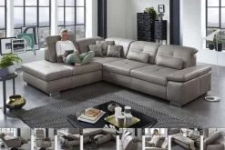 Discount Atlantis Ecksofa Leder Schlafsofa|Ecksofas