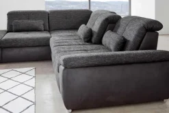 Best Atlantis Ecksofa mit Sitztiefenverstellung Schlafsofa|Ecksofas