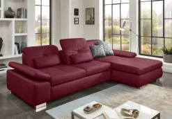 Atlantis Ledersofa mit Schlaffunktion Schlafsofa|Ecksofas