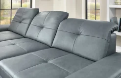 Atlantis Ledersofa mit Schlaffunktion Schlafsofa|Ecksofas