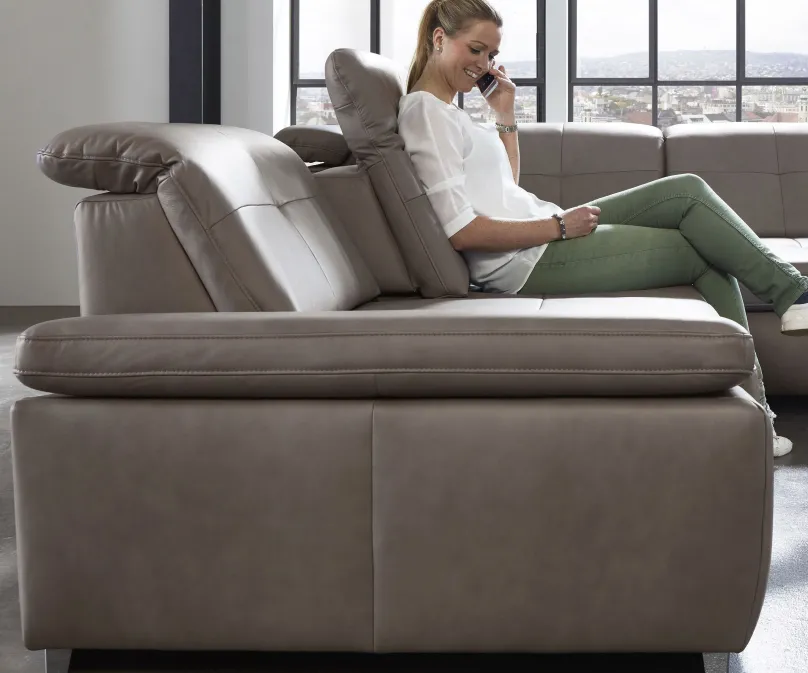 Atlantis Schlafsofa Leder Schlafsofa|Ecksofas