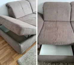 Clearance Atlantis Sofa mit Recamiere Schlafsofa|Ecksofas