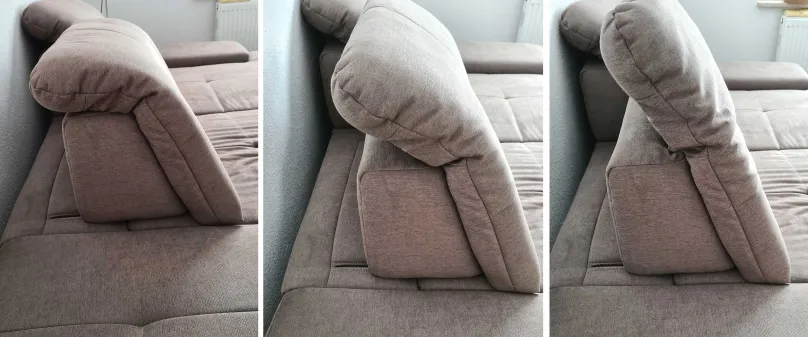 Clearance Atlantis Sofa mit Recamiere Schlafsofa|Ecksofas