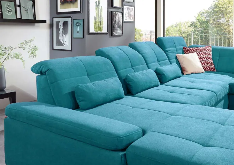 Clearance Atlantis Wohnlandschaft U-Form Schlafsofa|Ecksofas