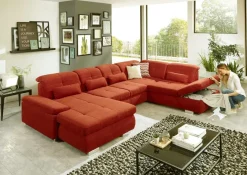 Clearance Atlantis Wohnlandschaft U-Form Schlafsofa|Ecksofas