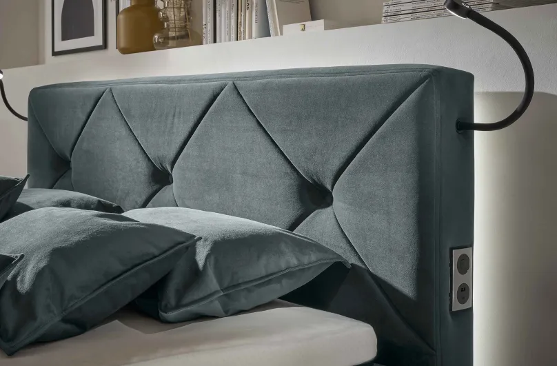 Discount Bahia Boxspringbett 200x200 Boxspringbett