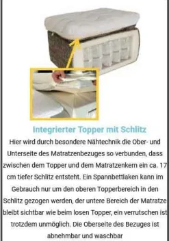 Hot Bali Boxspringbett 180x200 mit Bettkasten Boxspringbett