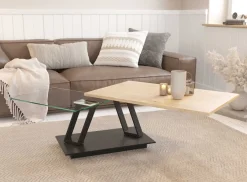 Outlet Barcelona Doppel Couchtisch Keramik Couchtische