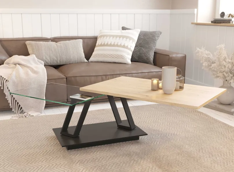 Outlet Barcelona Doppel Couchtisch Keramik Couchtische