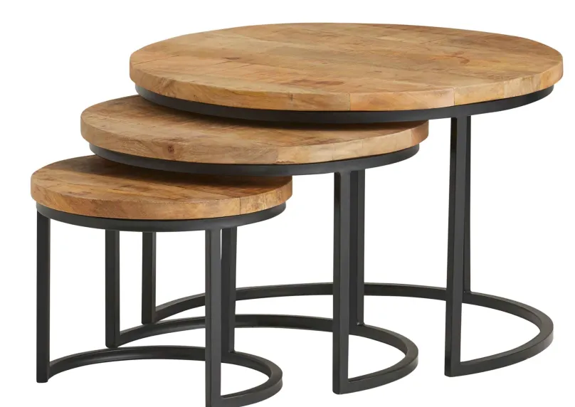 Best Beistelltisch Mangoholz Beistelltische|Couchtische