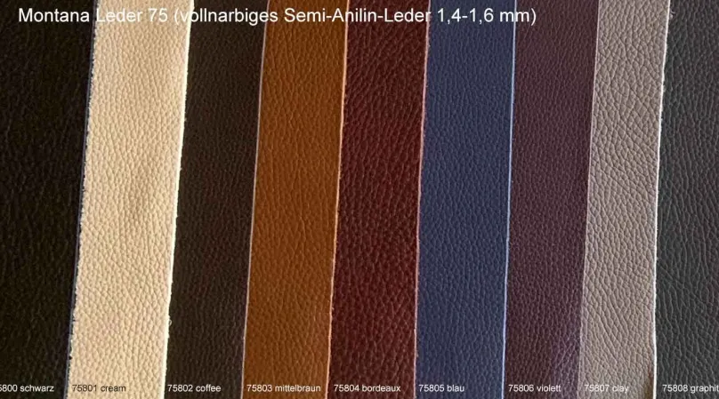 Hot Belen Ledercouch 3-Sitzer Sofas