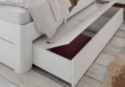 Online Bellissimo Holzbett mit Stauraum Massivholzbett