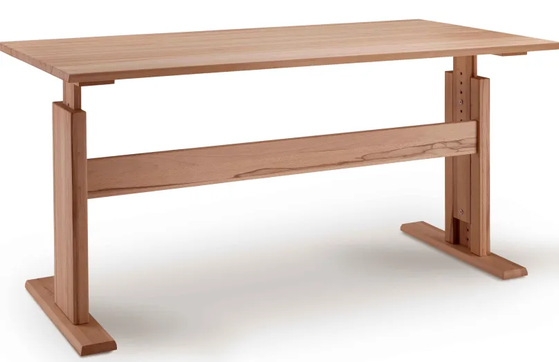 Sale Bergamo höhenverstellbarer Schreibtisch Holz Schreibtische