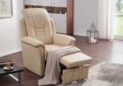 Clearance Berlin Fernsehsessel mit Hocker Sessel