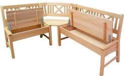 Discount Bodensee Eckbank Holz Landhausstil Eckbänke