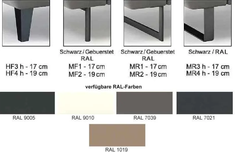 Clearance Bonaire Ecksofa mit Relaxfunktion optional Ecksofas