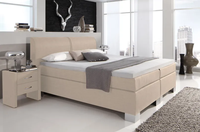 Outlet Boston Boxspringbett Einzelbett Boxspringbett