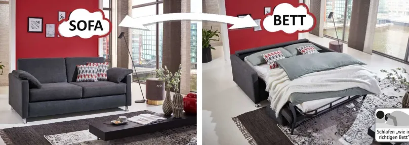 Boston Schlafsofa 180 cm breit Schlafsofa|Sofas