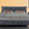 Sale Boxspringbett 180x200 anthrazit Boxspringbett