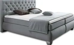 Outlet Boxspringbett 160x200 Chesterfield Boxspringbett