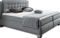 Outlet Boxspringbett 160x200 Chesterfield Boxspringbett