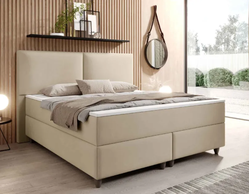 Clearance Boxspringbett 180x200 Samt Boxspringbett