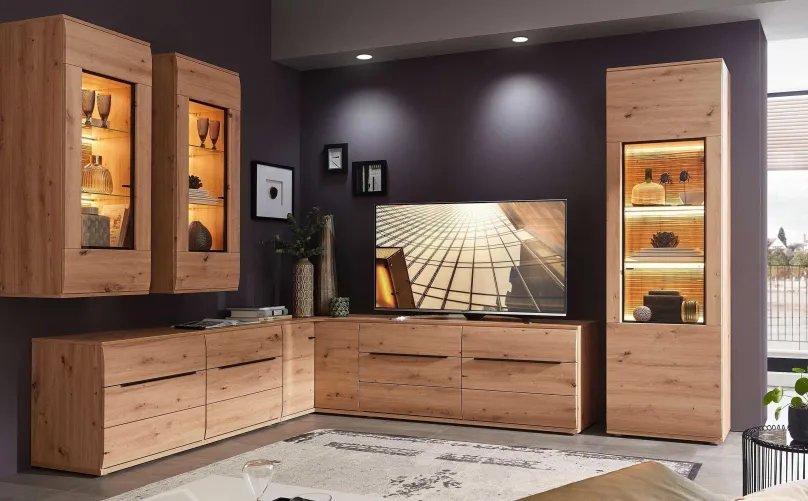 Clearance Breege Wohnwand Ecke Wohnwände