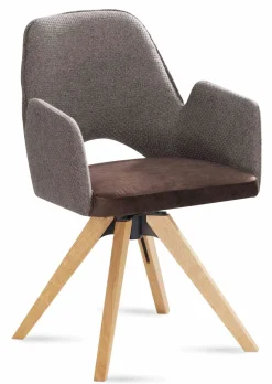 Online Caracas Esszimmer Drehstuhl mit Armlehne Stühle|Polsterstühle