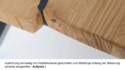 Clearance Carbonara Baumkanten Esstisch Esstische|Esstische