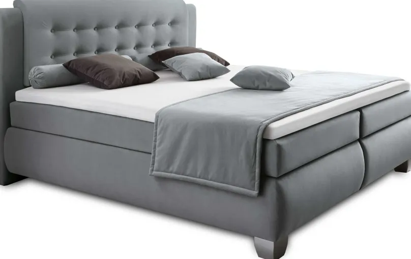 Chesterfield Boxspringbett 200x200 Boxspringbett