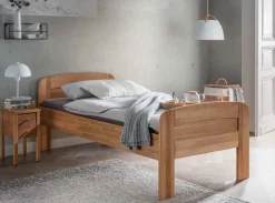 New Chicago Holzbett 90x200 Massivholzbett