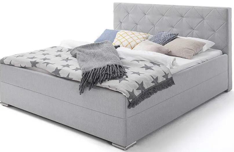 Online Chicago Polsterbett grau 180x200 Polsterbett