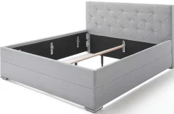 Online Chicago Polsterbett grau 180x200 Polsterbett