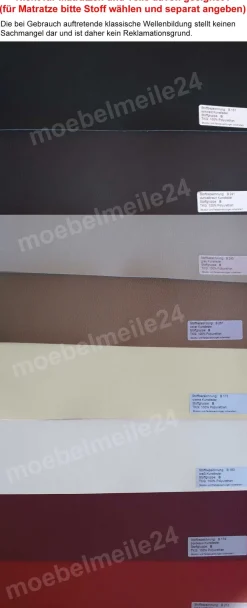 Online Clarissa Polsterbett mit Stauraum 100x200 Polsterbett