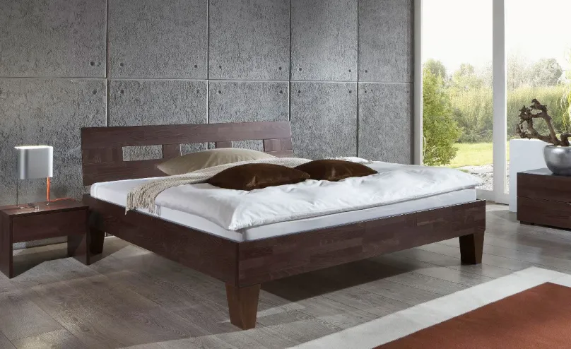Discount Classic 370 buche Massivholzbett Massivholzbett